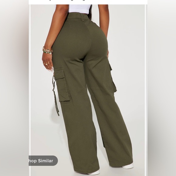 Rory Wide Leg Cargo Pants - Picture 4 of 4